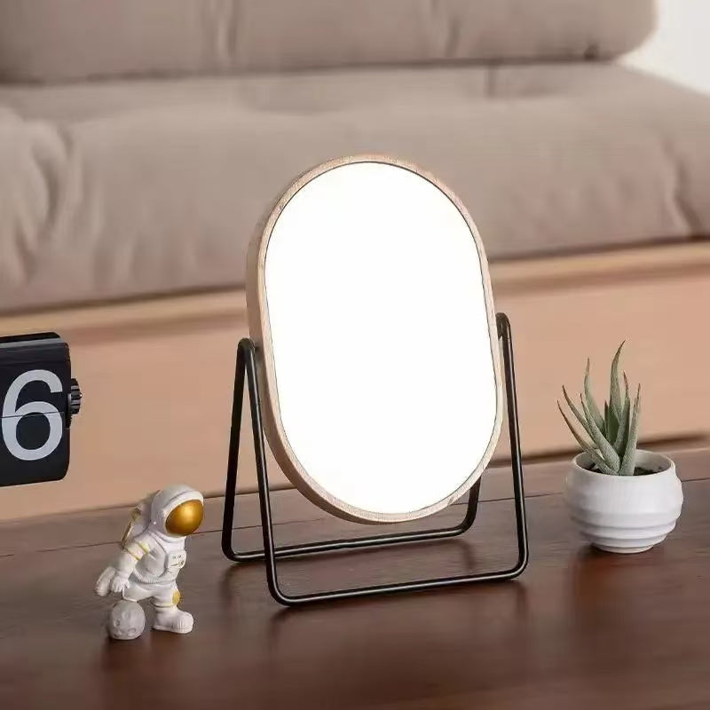BAMBOO SWIVEL MIRROR