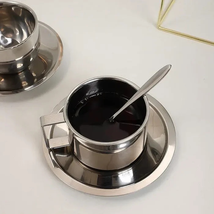 STEEL COFFEE SET