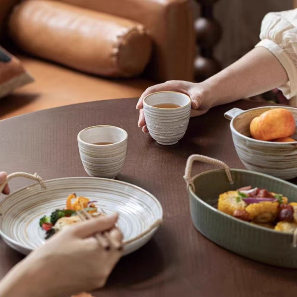 NORDIC HANDCRAFTED CERAMIC TEA SET