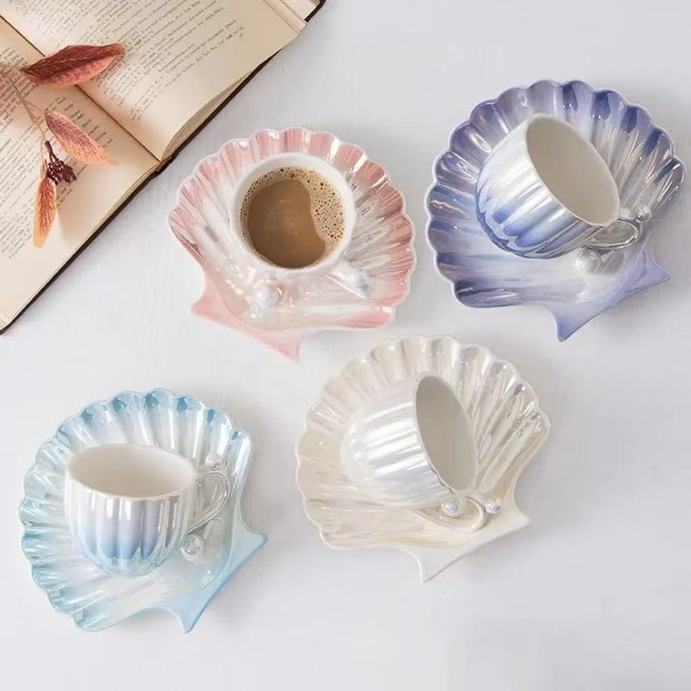 PEARL CUP AND SAUCER SET