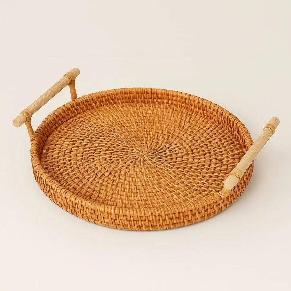 RATTAN WOVEN HANDCRAFTED STORAGE TRAY