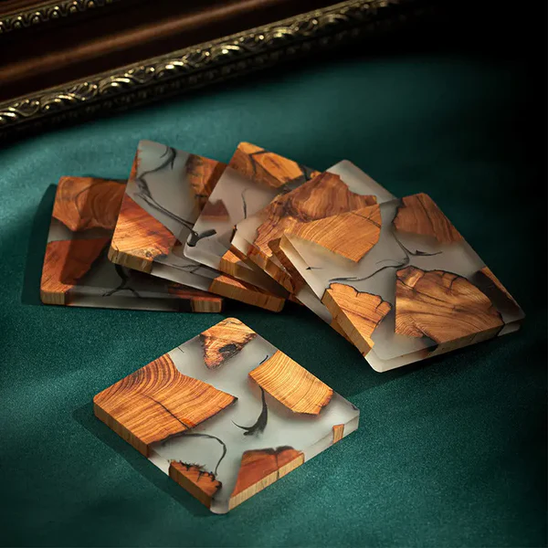 RESIN COASTER SET