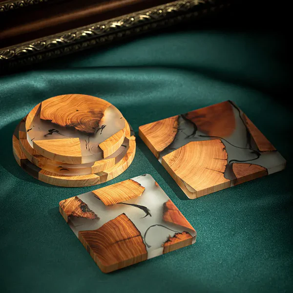 RESIN COASTER SET