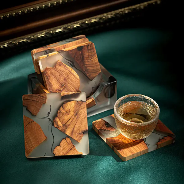 RESIN COASTER SET