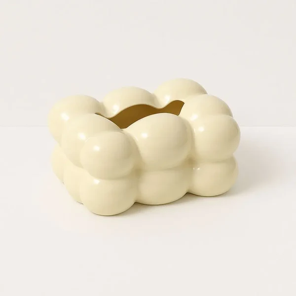 CERAMIC BUBBLE TISSUE BOX