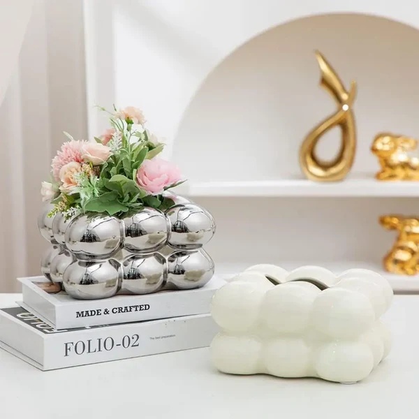 CERAMIC BUBBLE TISSUE BOX