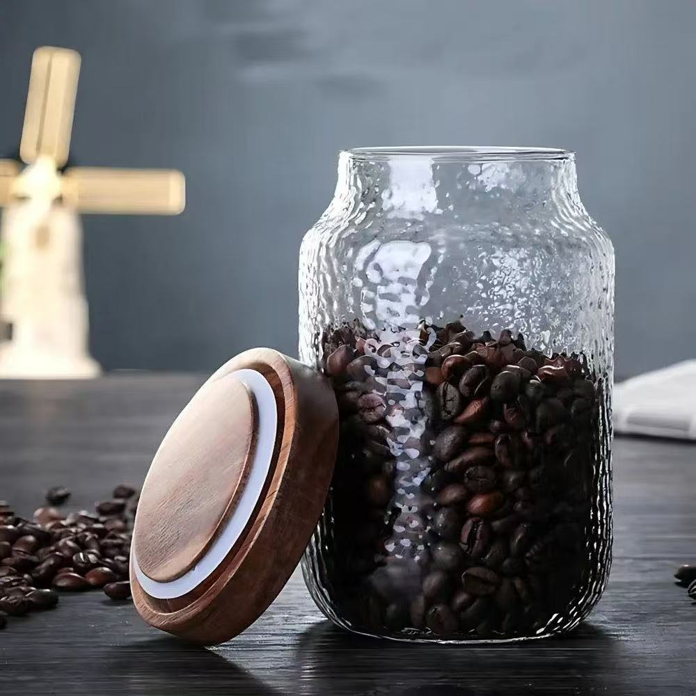 GLASS STORAGE JAR