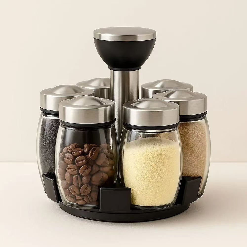 ROTATING SPICE JAR SET