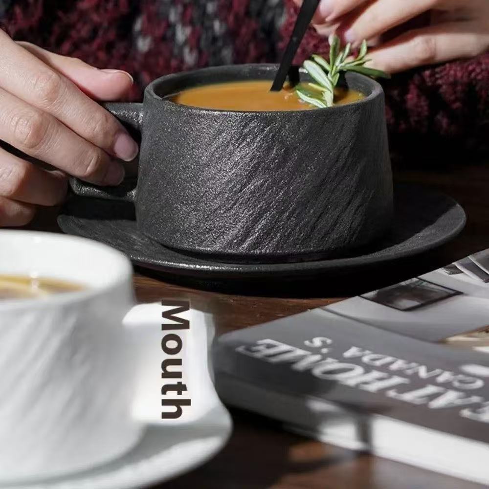 STONEWARE COFFEE SET