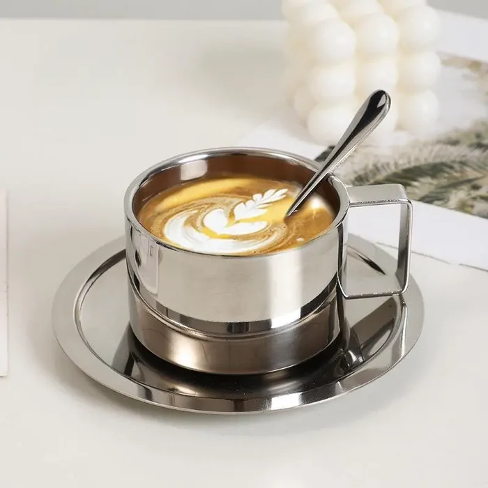 STEEL COFFEE SET