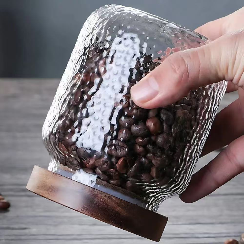 GLASS STORAGE JAR