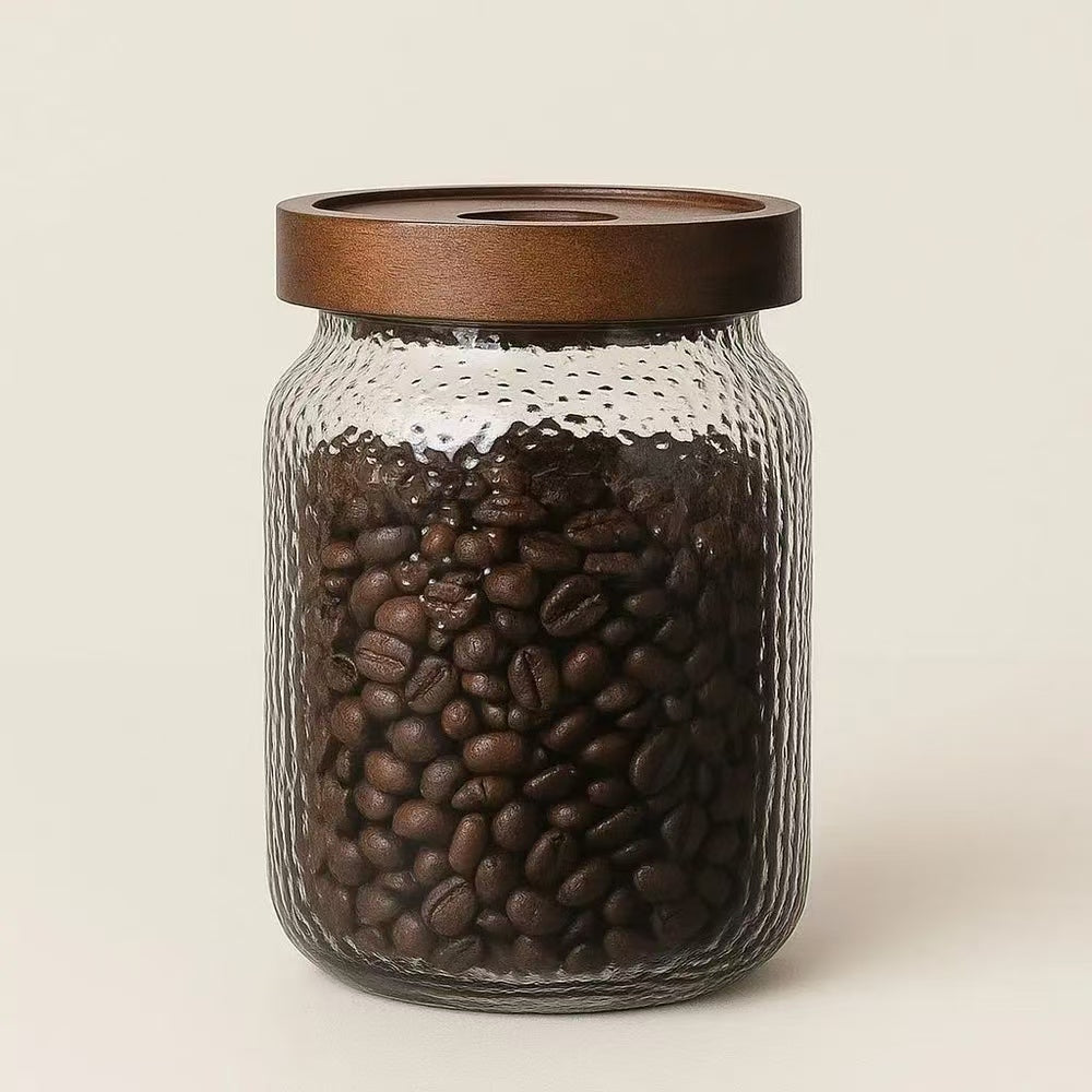 GLASS STORAGE JAR