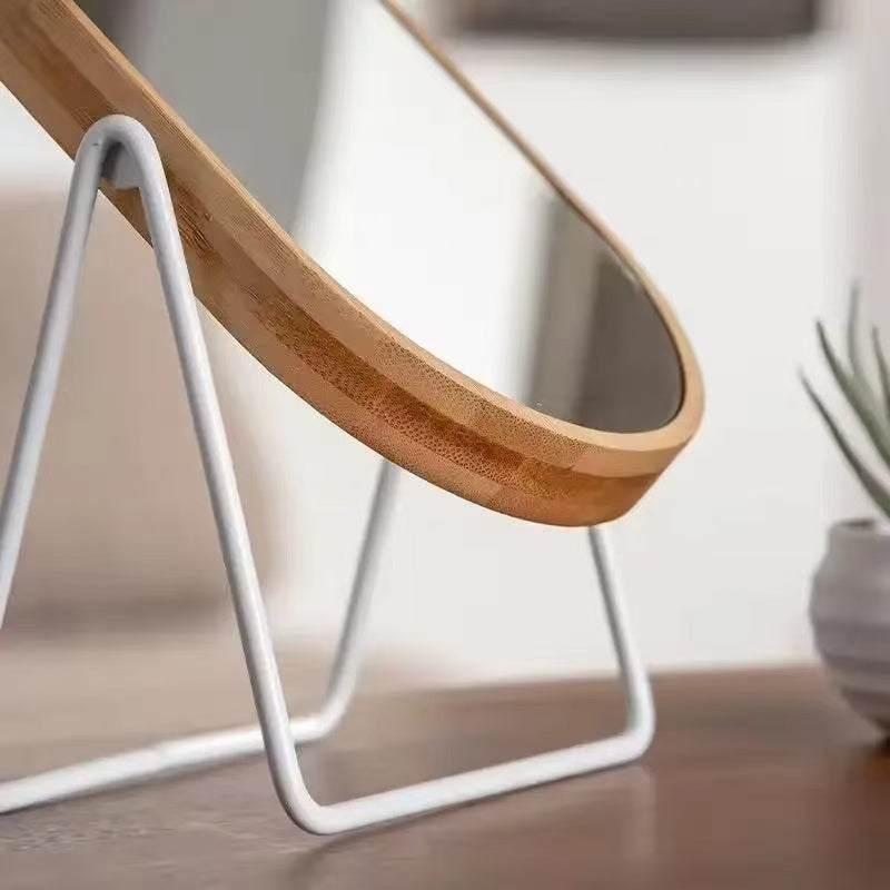 BAMBOO SWIVEL MIRROR