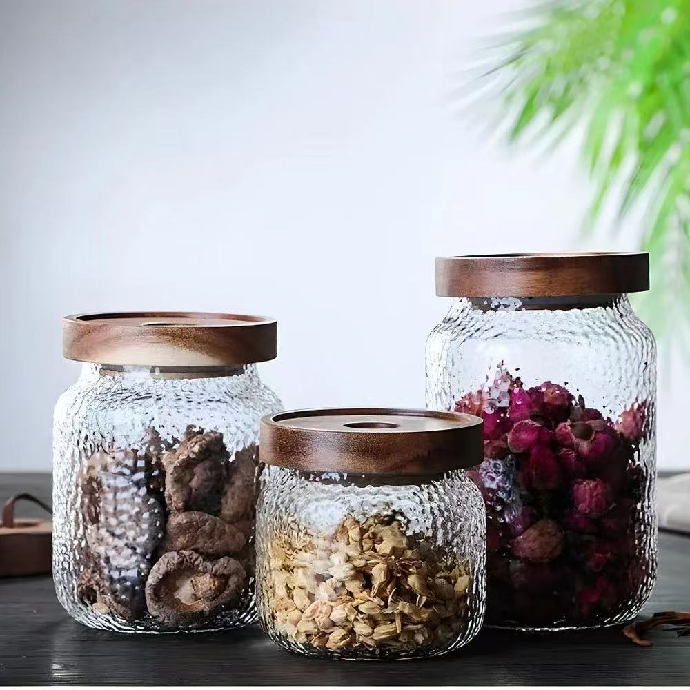GLASS   STORAGE   JAR