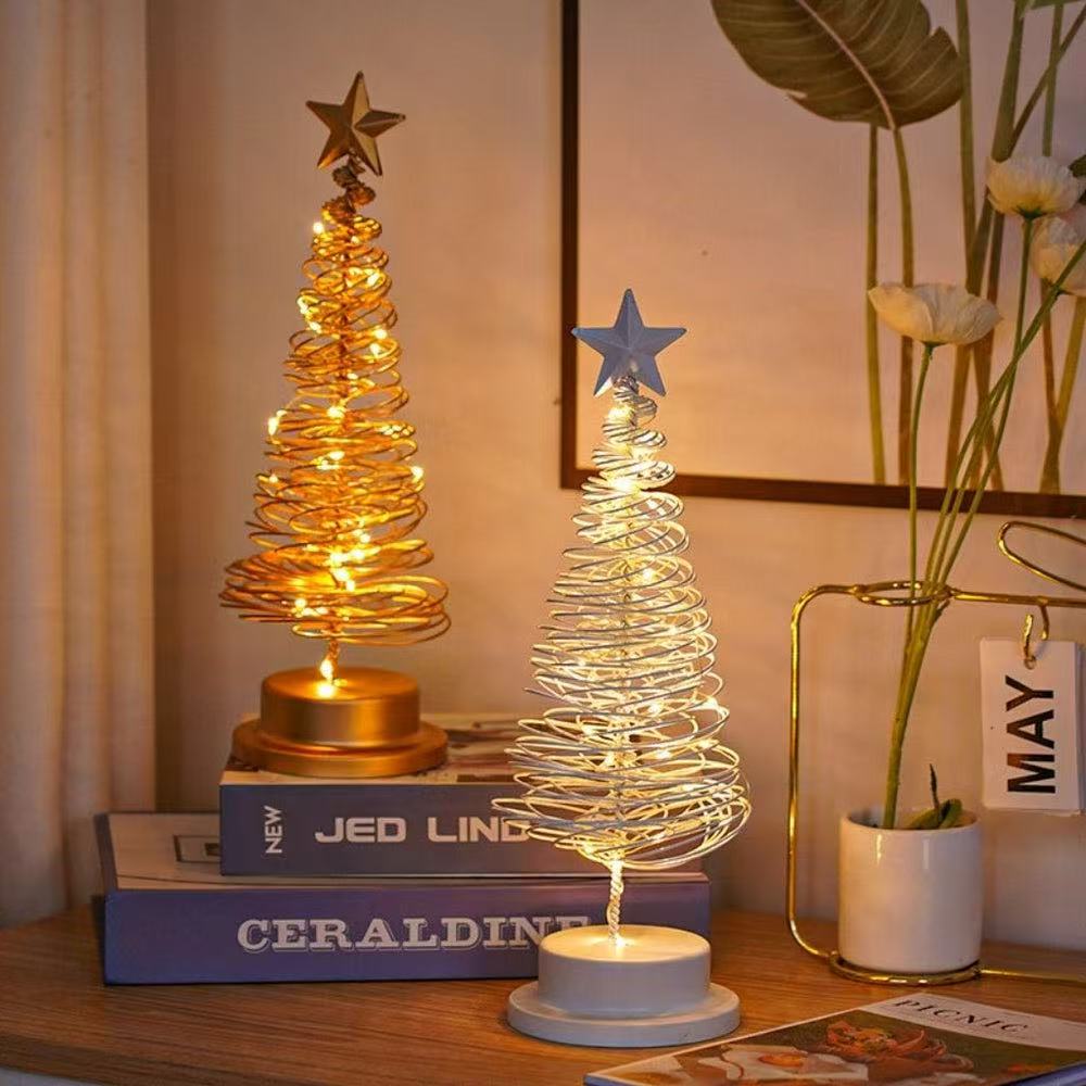 SPIRAL   LED   CHRISTMAS   TREE   LIGHT