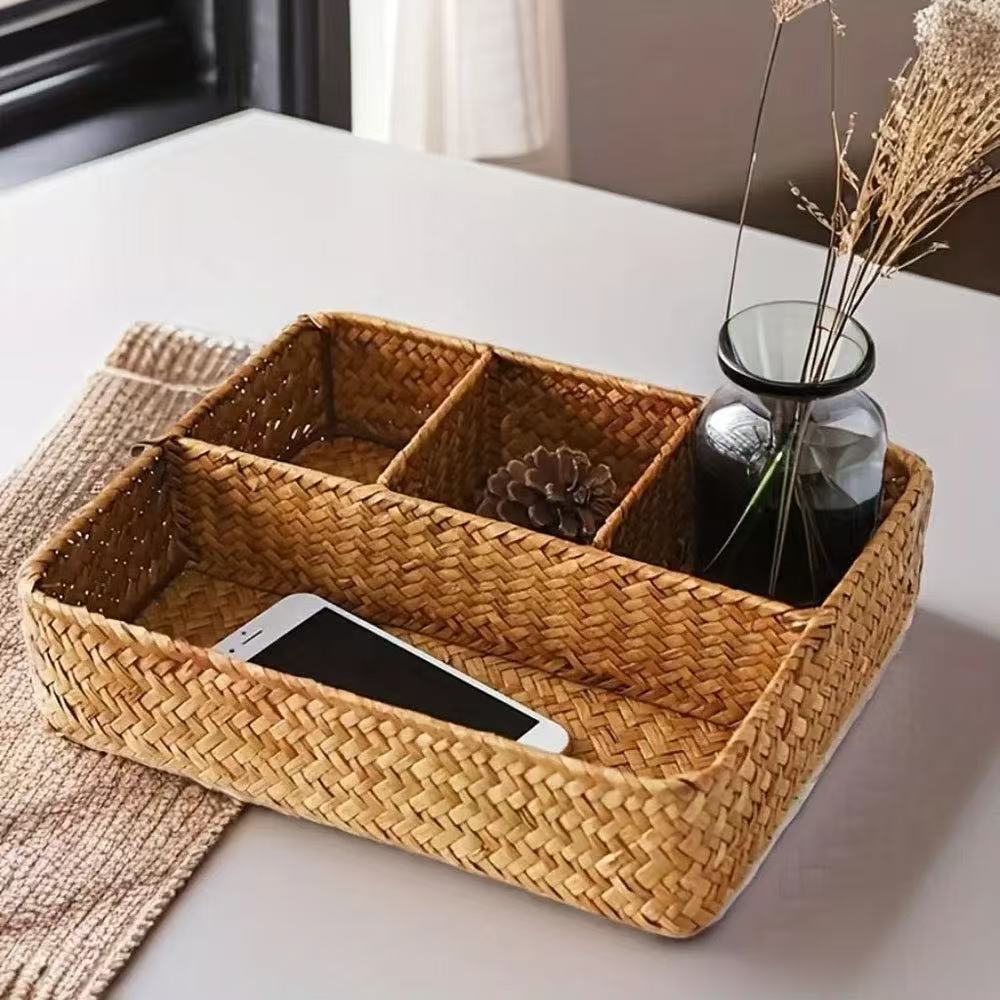 WILLOW   WOVEN   ORGANIZER   BASKET