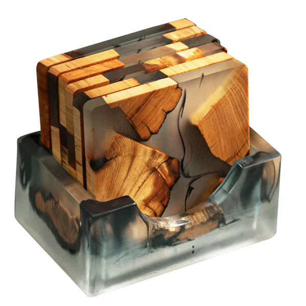 RESIN COASTER SET