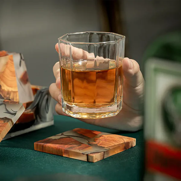 RESIN COASTER SET