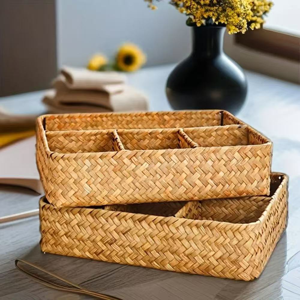WILLOW   WOVEN   ORGANIZER   BASKET