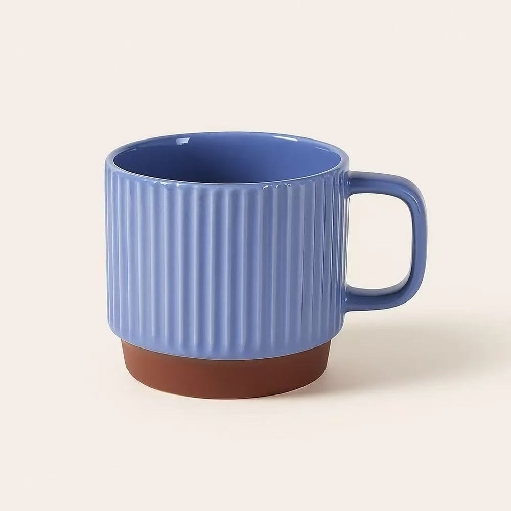 CERAMIC   MUG   –   STRIPED   POTTERY