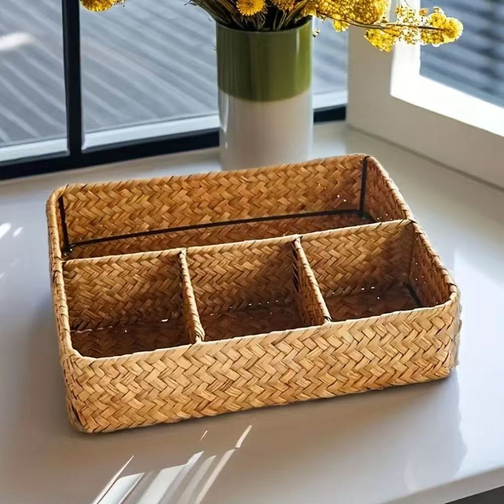 WILLOW   WOVEN   ORGANIZER   BASKET