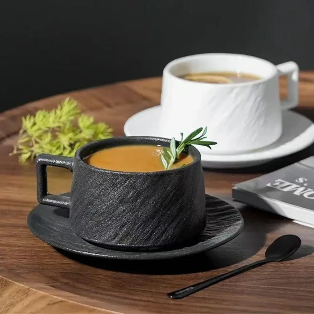 STONEWARE   COFFEE   SET