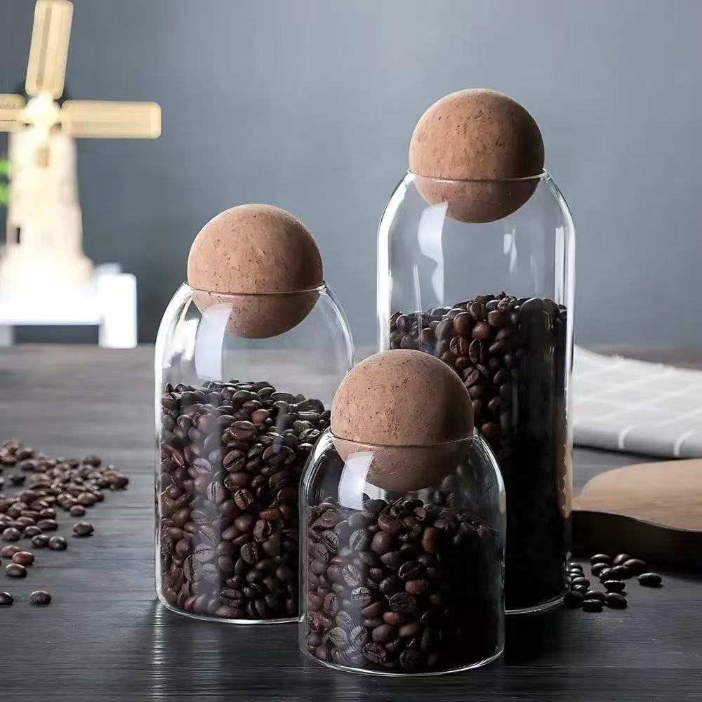 GLASS   STORAGE   JAR   SET