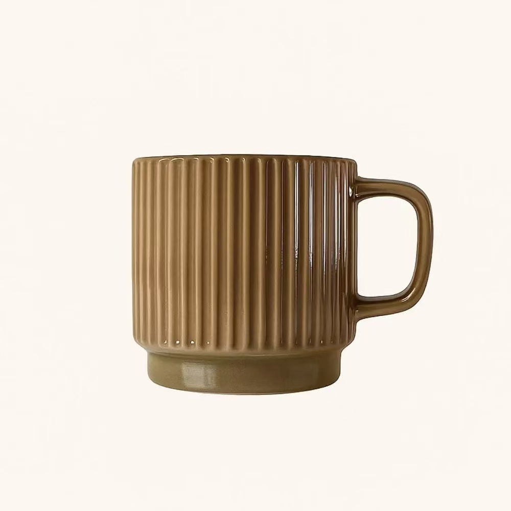 CERAMIC   MUG   –   STRIPED   POTTERY