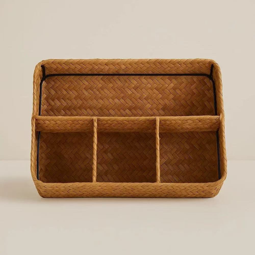WILLOW   WOVEN   ORGANIZER   BASKET