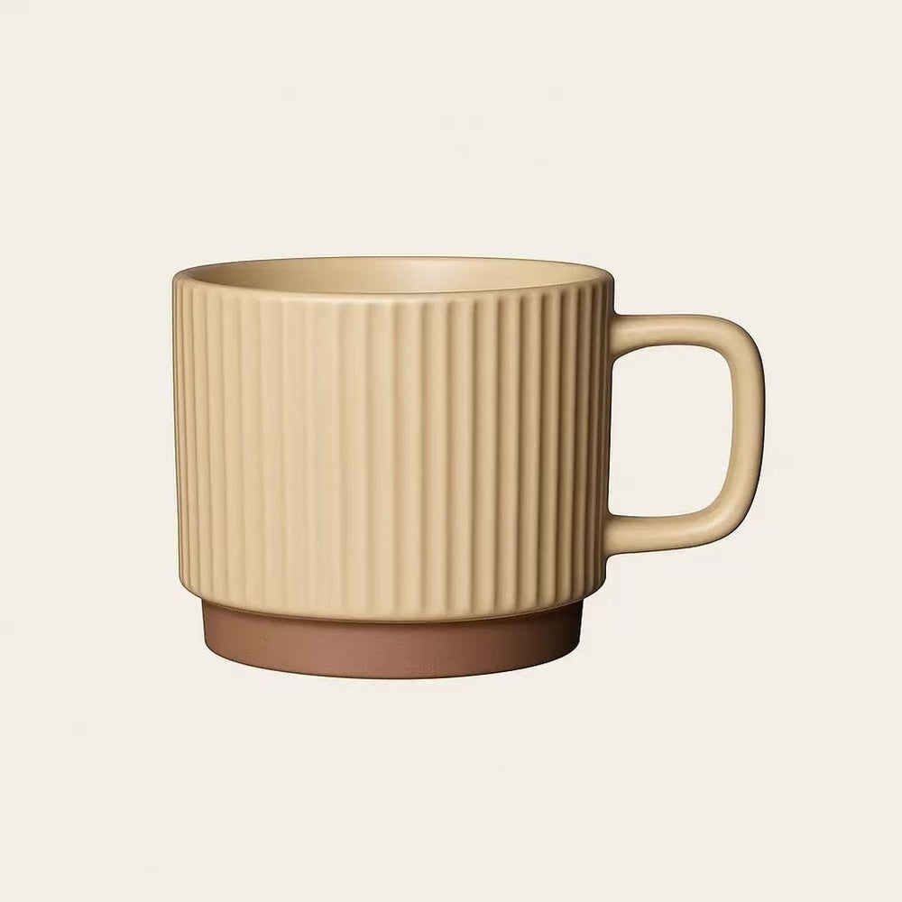 CERAMIC   MUG   –   STRIPED   POTTERY