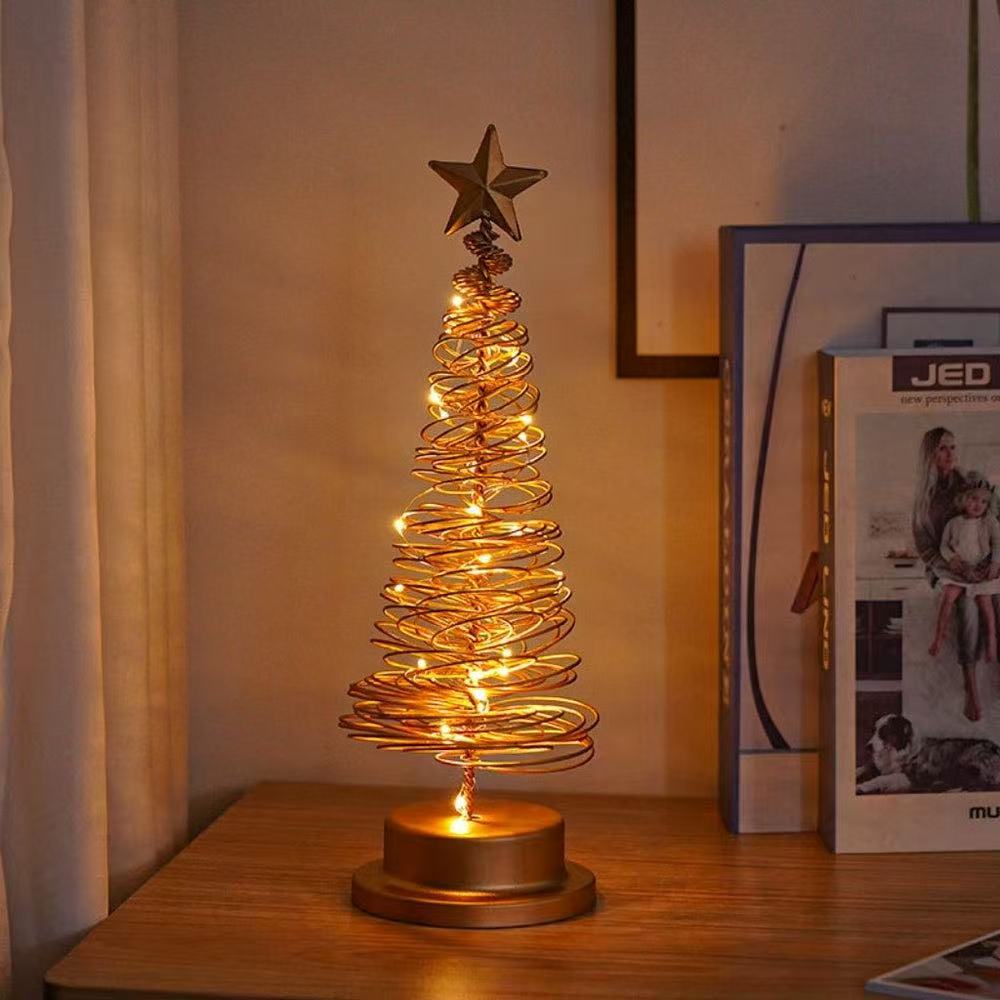 SPIRAL   LED   CHRISTMAS   TREE   LIGHT